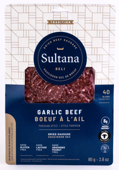 SAUCISSON SEC À L'AIL - HALAL