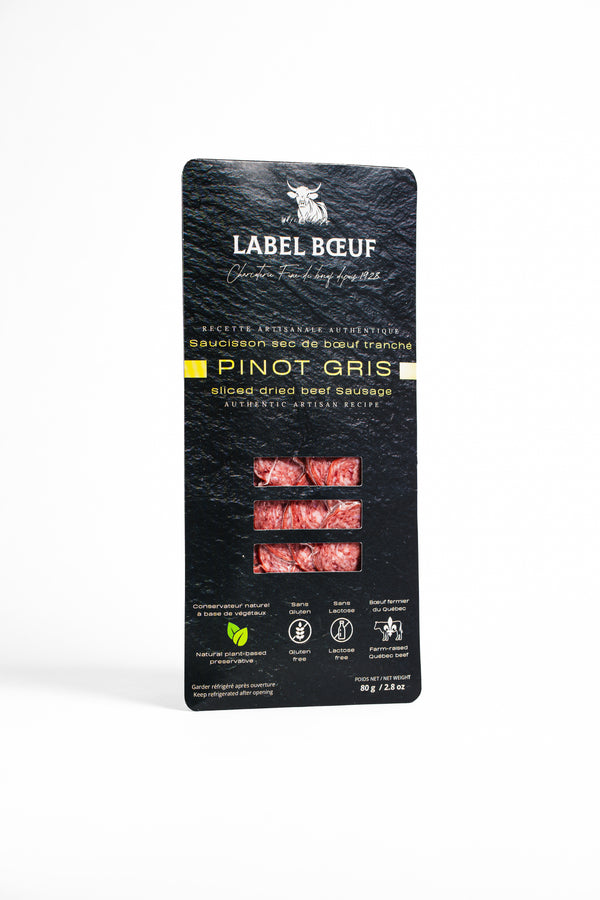saucisson sec de Boeuf au Pinot Gris (Vin Blanc)