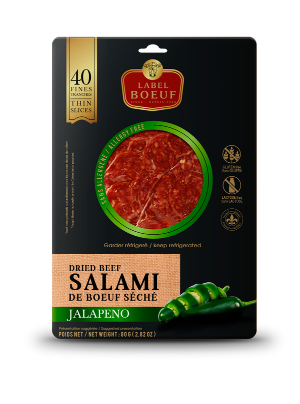 Saucisson sec de Boeuf Jalapeno
